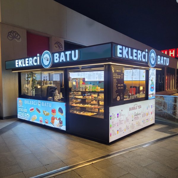Eklerci Batu Konsept Büfe ve Işıklı Tabela Uygulaması