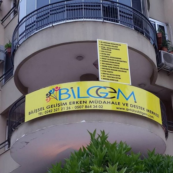Bilgem Destek Merkezi Oval Balkon Tabela Uygulaması