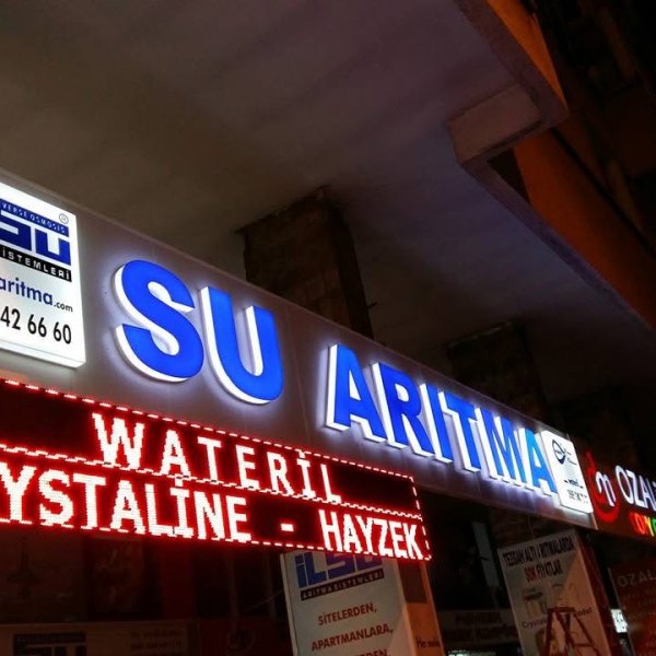 İlsu Arıtma Sistemleri Komple Mağaza Cephe ve Tabela Uygulaması